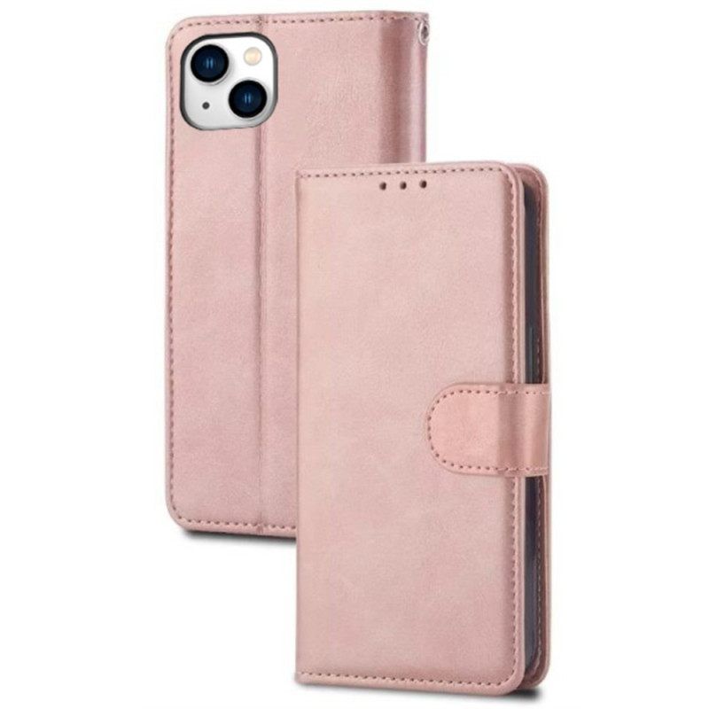 Κάλυμμα iPhone 15 Plus Sober Faux Leather